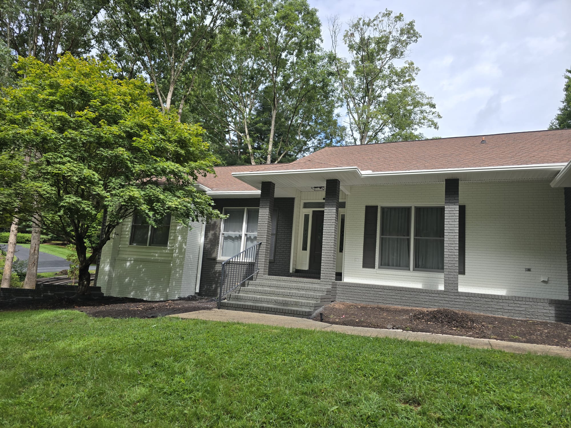 Custom Painting of Asheville Inc — freshly painted exterior