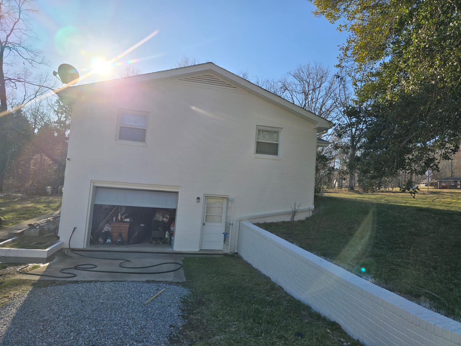 AFTER — exterior repaint