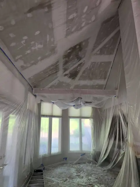 Exterior painting project — Custom Painting of Asheville Inc
