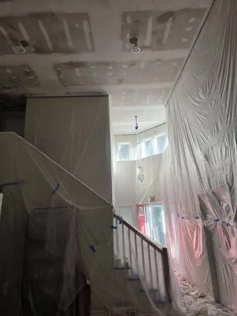 Exterior painting project — Custom Painting of Asheville Inc