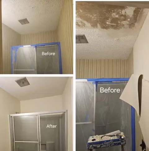 Ceilings painting project — Custom Painting of Asheville Inc