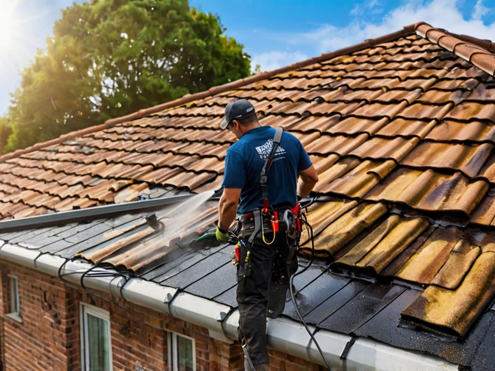 Roof Cleaning: