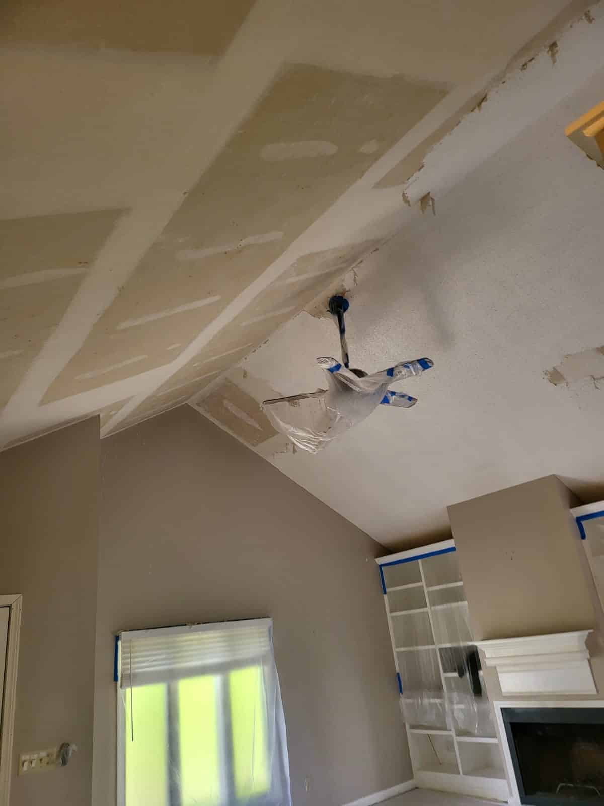 Popcorn Ceiling Removal