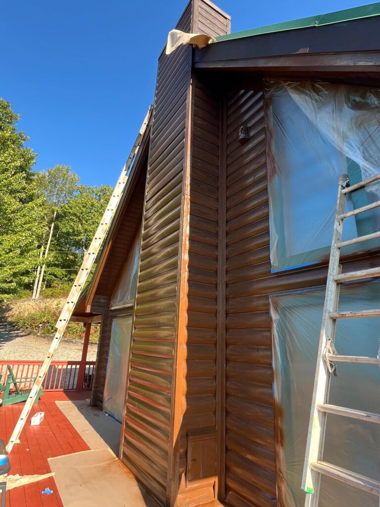 Custom Painting of Asheville work