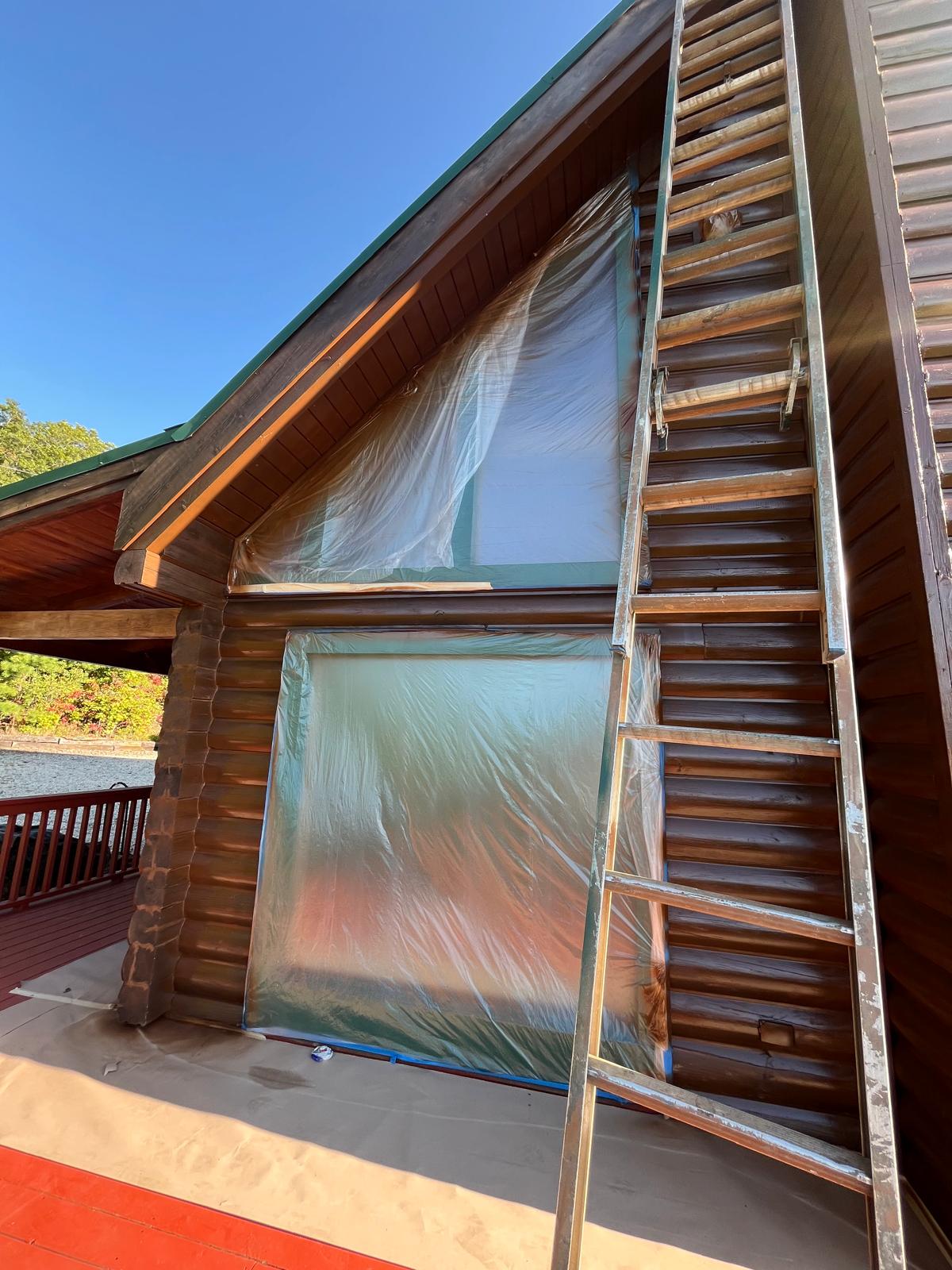 Custom Painting of Asheville work