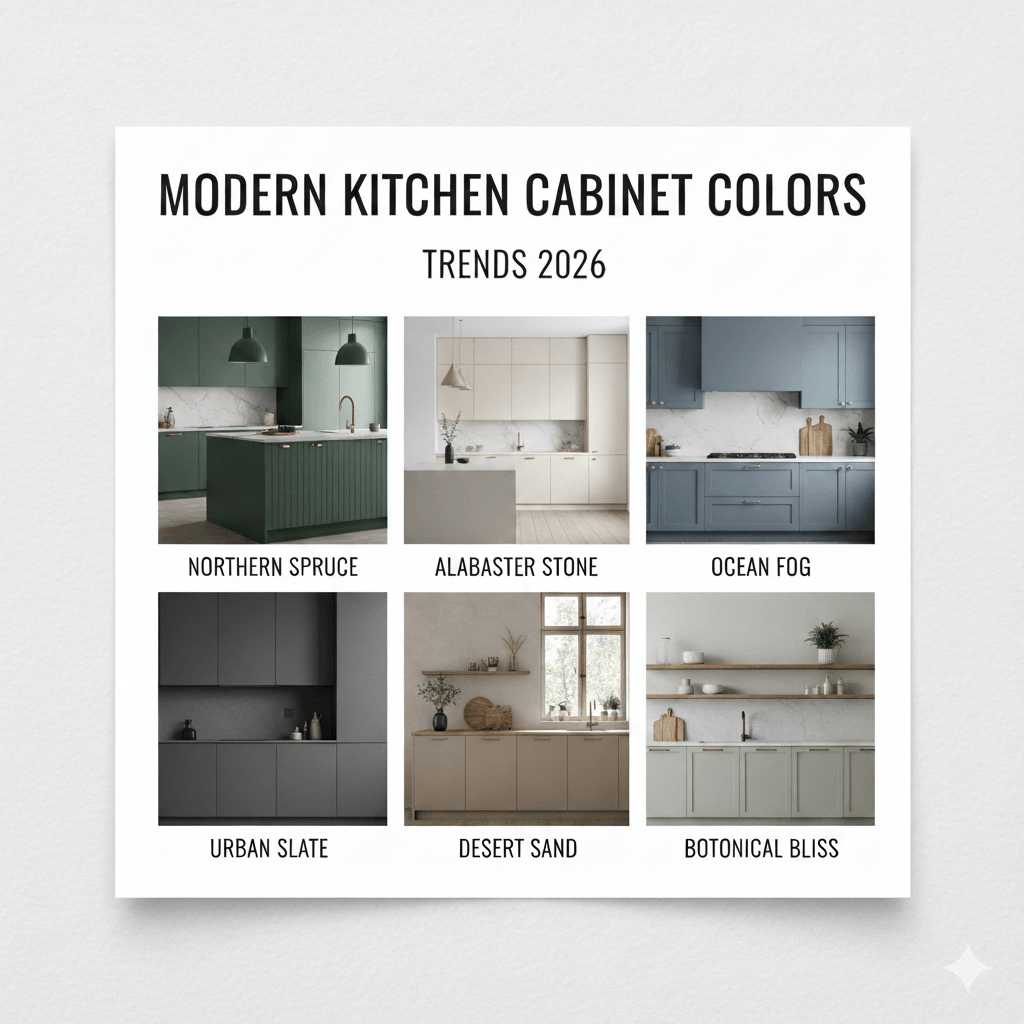 Top Paint Colors for Modern Kitchen Cabinets in Asheville in 2026