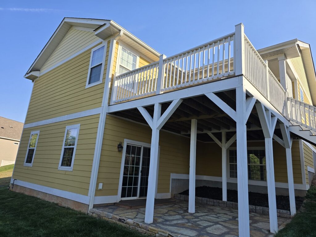 exterior painting project