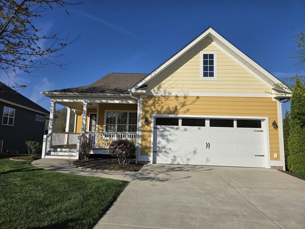 exterior painting project