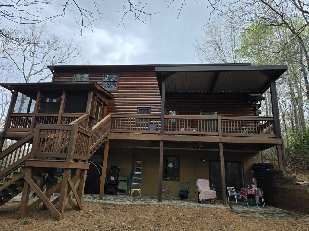 Exterior painting project